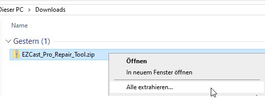 Extract EZCastPro.B10.Repair.Tool.zip