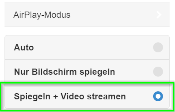 Enable Full Screen Video Streaming